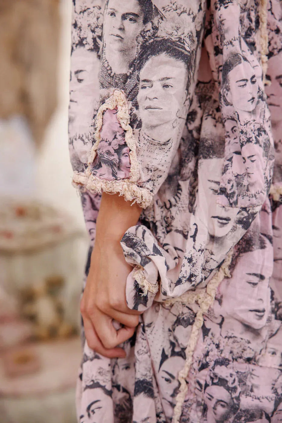 Magnolia Pearl Mural Frida Helenia Dress 1337-SELFP-OS - Stay Wild Collective  Dress
