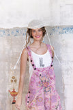 Magnolia Pearl Quiltwork Emb Overalls - 072