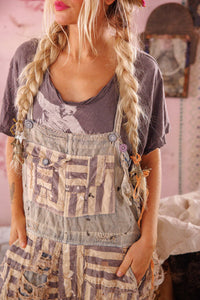 Magnolia Pearl Patchwork Frankie Overalls 162 - Stay Wild Collective  Overalls