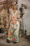 Magnolia Pearl Birdie Bouquet Benjamin Overalls 171-MOON-OS