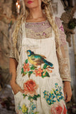 Magnolia Pearl Birdie Bouquet Benjamin Overalls 171-MOON-OS