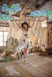 Magnolia Pearl Birch Floral Love Overalls  176-MOON-OS - Stay Wild Collective  Overalls