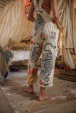 Magnolia Pearl Birch Floral Love Overalls  176-MOON-OS - Stay Wild Collective  Overalls
