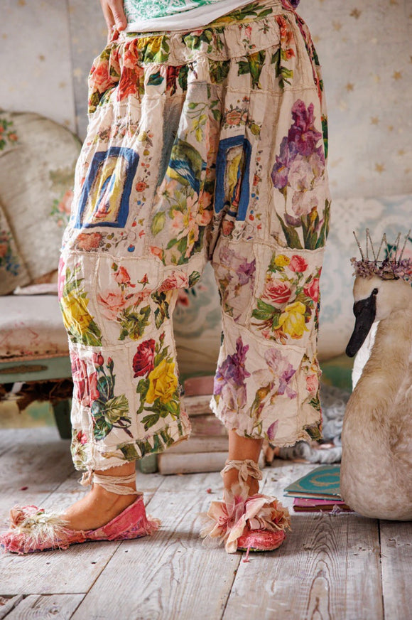 Magnolia Pearl Patchwork Loring Bloomers 187-LADYM-OS - Stay Wild Collective  Pants