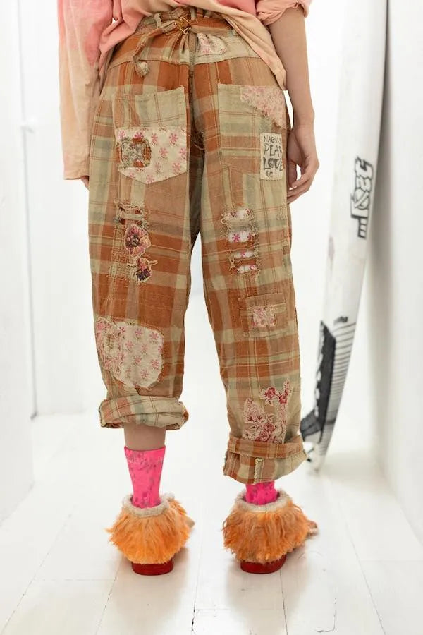  Magnolia Pearl Patchwork Crossroads Pants - 567 - Stay Wild Collective  trousers