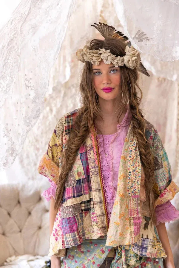 Magnolia Pearl Patchwork Dekker Kimono - Jacket 1152 - Stay Wild Collective  Jacket