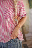 Magnolia Pearl Piecewise Pocket Tee TOP 2405-TOSWT-OS - Stay Wild Collective  Shirts & Tops