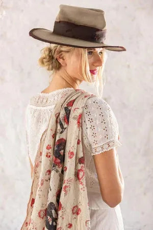  Magnolia Pearl SCARF 124-DSRSR-OSMP Love Co. Floral Bandana - Stay Wild Collective  