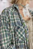Magnolia Pearl Plaid Kelly Western Shirt TOP 1501-GPAJO-OS - Stay Wild Collective  Shirts & Tops