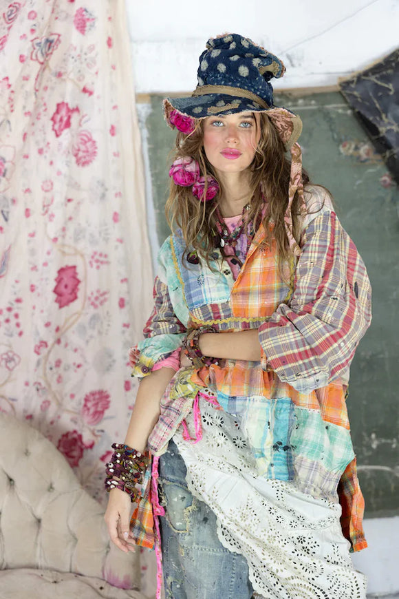 MAGNOLIA PEARL PATCHWORK PRAIRIE SHIRT