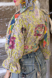 MAGNOLIA PEARL HARMONY WRAP BLOUSE TOP 1792