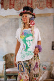 Magnolia Pearl Frida Amarillito Pajarito Tee TOP 2312-TRUE-OS - Stay Wild Collective  Shirts & Tops