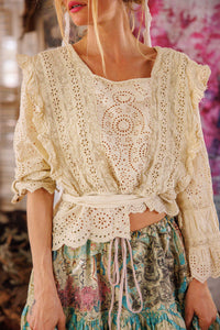 Magnolia Pearl Eyelet Rosario Blouse 