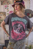 Magnolia Pearl My Spurs Cowabunga Tee TOP 2435-OZZY-OS - Stay Wild Collective  Shirts & Tops