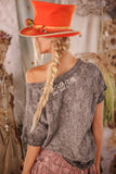 Magnolia Pearl Little Star Appliqué Tee TOP 1991-MTRIT-OS - Stay Wild Collective  Shirts & Tops