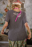 Magnolia Pearl Become Your Destiny Tee TOP 2675-MDNT-OS - Stay Wild Collective  Shirts & Tops