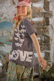 Magnolia Pearl Become Your Destiny Tee TOP 2675-MDNT-OS - Stay Wild Collective  Shirts & Tops