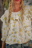 Magnolia Pearl Eadred Eyelet Blouse TOP 1283-LRTTA-OS - Stay Wild Collective  Shirts & Tops