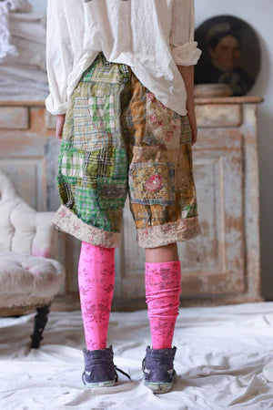 Magnolia Pearl Patchwork Miner Shorts 036-FROGG-OS - Stay Wild Collective  Shorts
