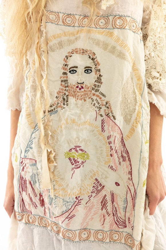 Magnolia Pearl Dress 694 Embroidered Junipero Jesus Dress - Stay Wild Collective  Smock