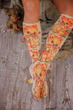 Magnolia Pearl Mister Sunshine Big Dipper Socks 145-LTFLW-OS - Stay Wild Collective  Socks