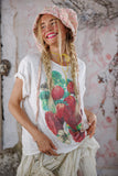 Magnolia Pearl Strawberry Blooms Tee TOP 2361-TRUE-OS - Stay Wild Collective  Shirts & Tops