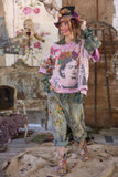 Magnolia Pearl Frida del Sol Vetiver Sweatshirt TOP 2595-ALLDD-OS - Stay Wild Collective  Sweaters & Jumpers