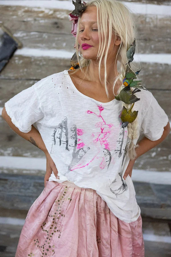 Magnolia Pearl Art Of Palm Tee