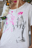 Magnolia Pearl Art Of Palm Tee - TOP 2125 - Stay Wild Collective  T-shirt