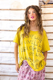 Magnolia Pearl Love Amor Tee - Top 1944 Electric Sunflower - Stay Wild Collective  T shirt