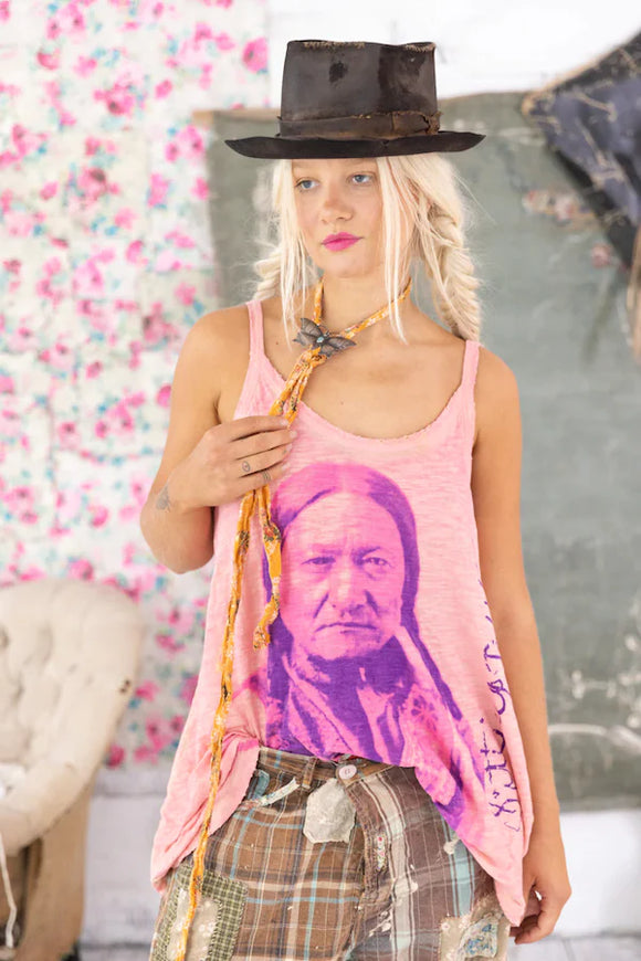 HEART OF MOTHER EARTH LANA TANK 1676MAGNOLIA PEARL - Stay Wild Collective  Tank