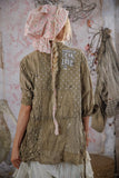Magnolia Pearl Patchwork Polka Dot Smock TOP 2529-EMBGL-OS - Stay Wild Collective  Top