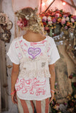 Magnolia Pearl Olive Eyelet Ruffle Cami TANK 402-MOON-OS - Stay Wild Collective  Top