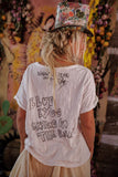 Magnolia Pearl Blue Eyes Willie Nelson Tee TOP 2846-TRUE-OS - Stay Wild Collective  Top