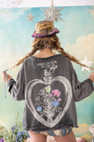 Magnolia Pearl Black Sabbath After Forever Hermosa Sweatshirt TOP 2281-OZZY-OS - Stay Wild Collective  Tops