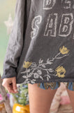 Magnolia Pearl Black Sabbath After Forever Hermosa Sweatshirt TOP 2281-OZZY-OS - Stay Wild Collective  Tops