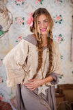 Magnolia Pearl Eyelet Rosemary Blouse TOP 2186-AGED-OS - Stay Wild Collective  Tops