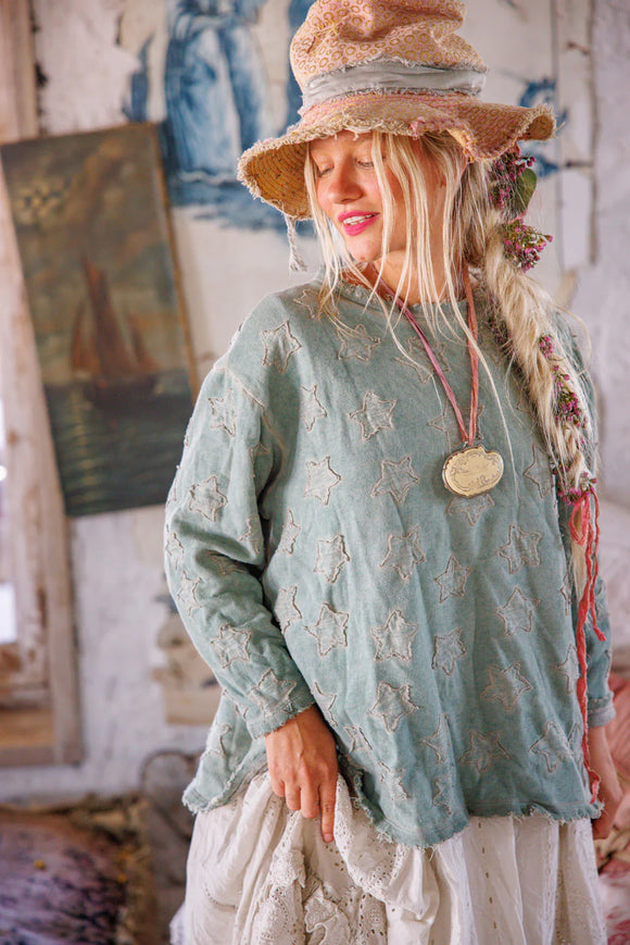 Magnolia Pearl Little Star Hermosa Sweatshirt TOP 2421-GDNSG-OS - Stay Wild Collective  Tops