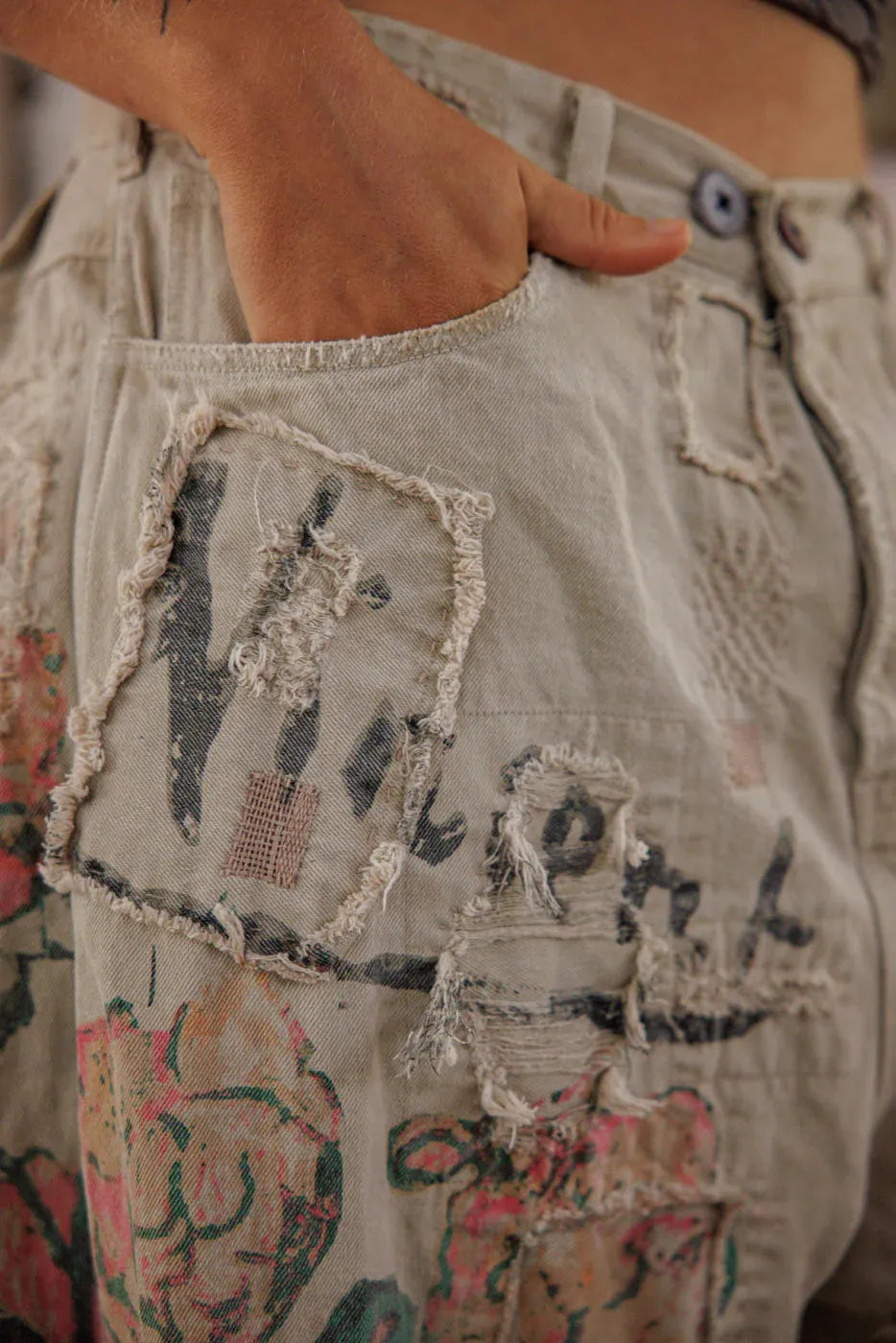 Magnolia Pearl Vincent Dani Blues Denims PANTS 957-PETAL-OS - Stay Wild Collective  Miner pants