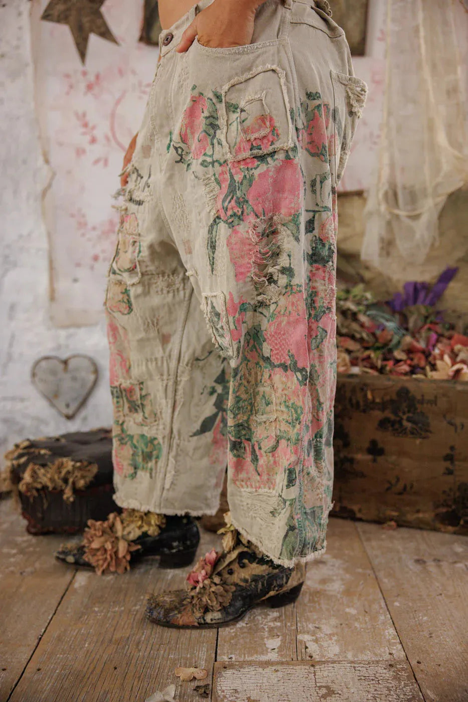 Magnolia Pearl Vincent Dani Blues Denims PANTS 957-PETAL-OS - Stay Wild Collective  Miner pants