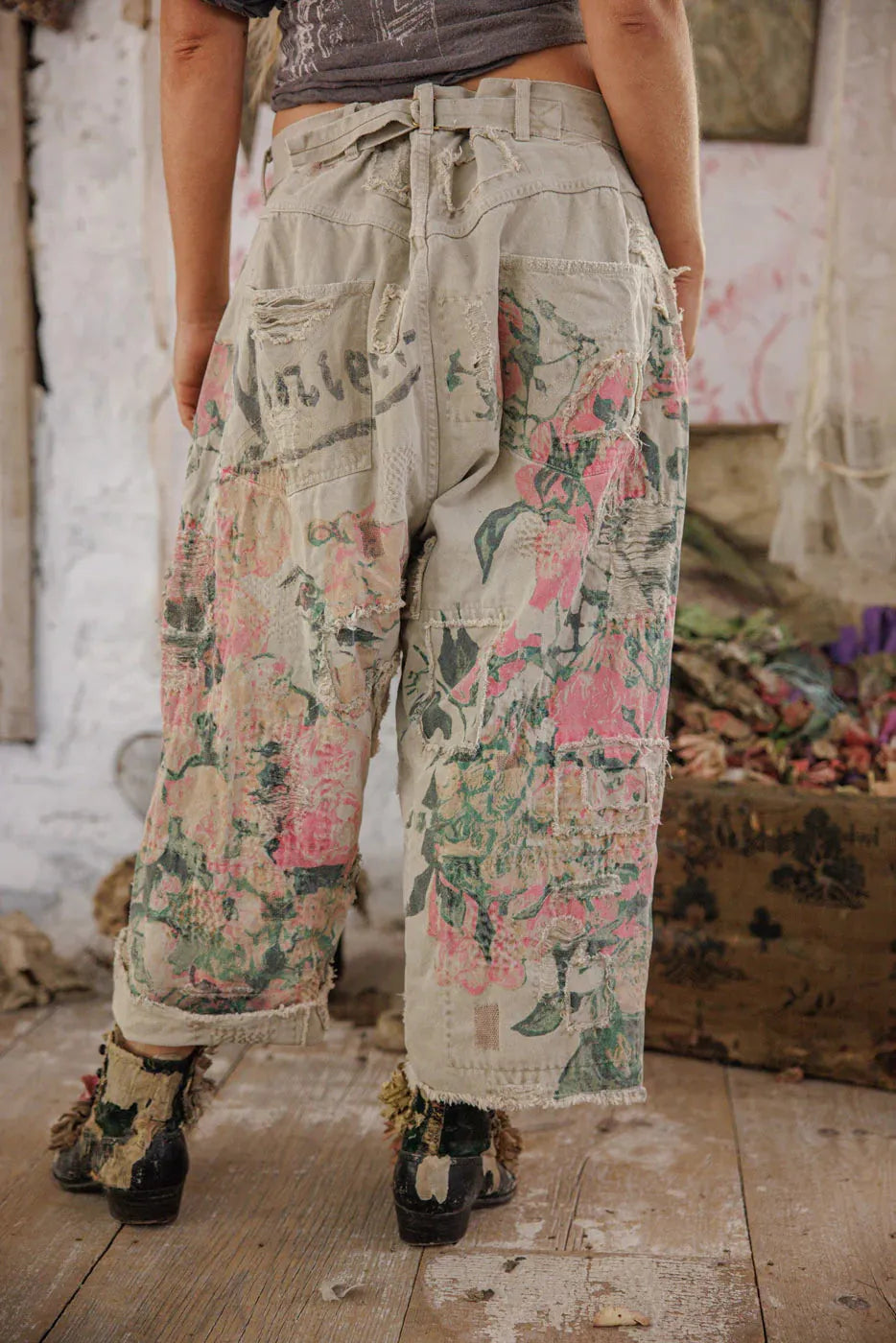 Magnolia Pearl Vincent Dani Blues Denims PANTS 957-PETAL-OS - Stay Wild Collective  Miner pants