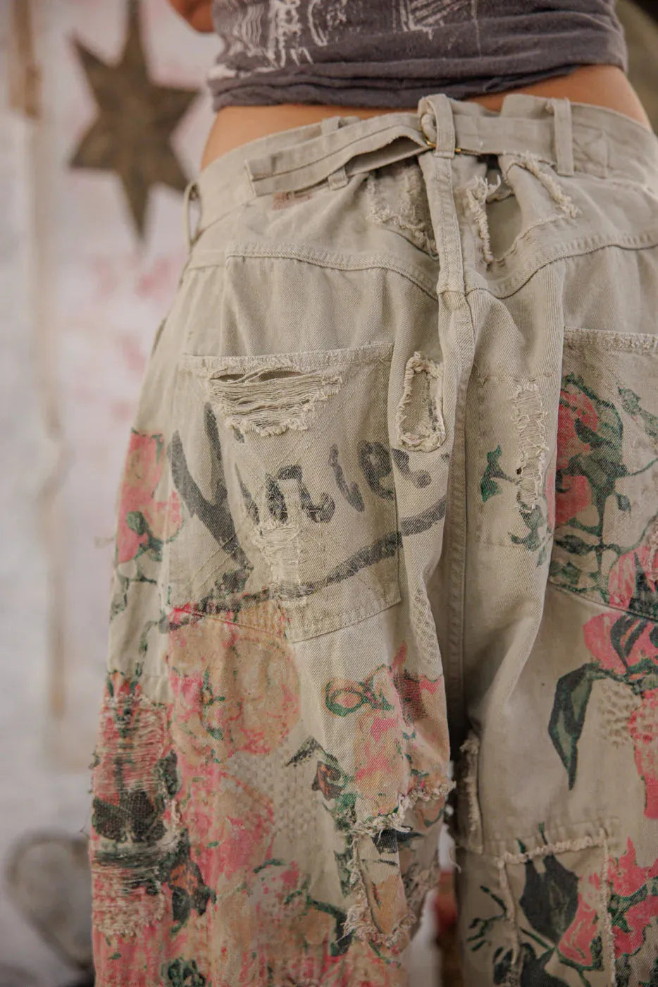 Magnolia Pearl Vincent Dani Blues Denims PANTS 957-PETAL-OS - Stay Wild Collective  Miner pants