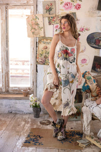 Magnolia Pearl Flor De La Pasión Lula Dress 1260-MOON-OS - Stay Wild Collective  dress
