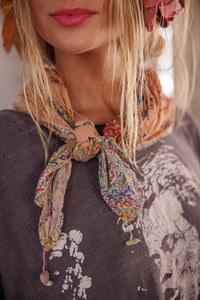 Magnoila Pearl Agathe French Floral Scarf 235-SUNAZ-OS - Stay Wild Collective  scarf