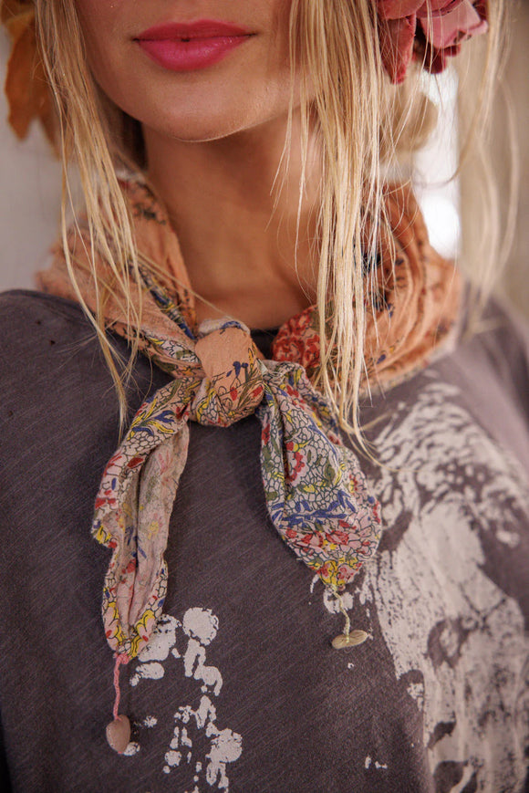 Magnoila Pearl Agathe French Floral Scarf 235-SUNAZ-OS - Stay Wild Collective  scarf