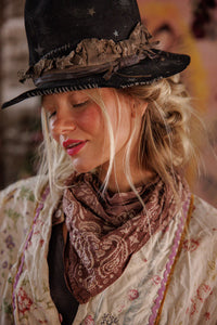 Magnoila Pearl Carnal Handkerchief SCARF 214-UMBER-OS - Stay Wild Collective  scarf