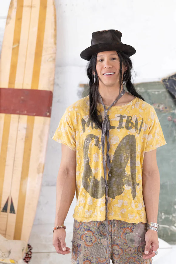 BLOCKPRINT MALIBU CA Tee - TOP 1761MAGNOLIA PEARL - Stay Wild Collective  t shirt