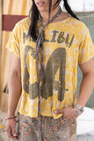BLOCKPRINT MALIBU CA Tee - TOP 1761MAGNOLIA PEARL - Stay Wild Collective  t shirt