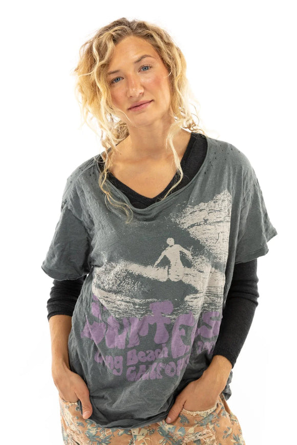 Magnolia pearl MP Surf Fest Tee - Ozzy Rain 1082 - Stay Wild Collective  t shirt