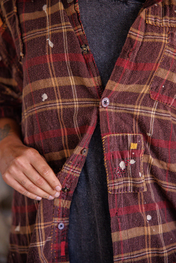 Magnolia Pearl Check Adison Workshirt TOP 1391-STMBL-OS - Stay Wild Collective  Magnolia pearl